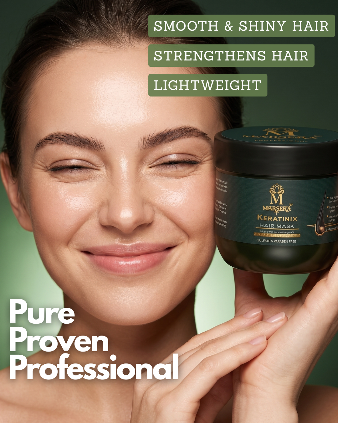Marsera KeratiniX Hair Repair Mask for Dry & Damaged Hair 300ml