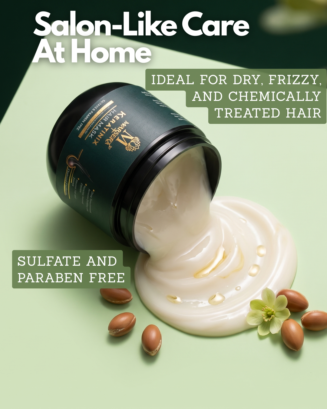 Marsera KeratiniX Hair Repair Mask for Dry & Damaged Hair 300ml