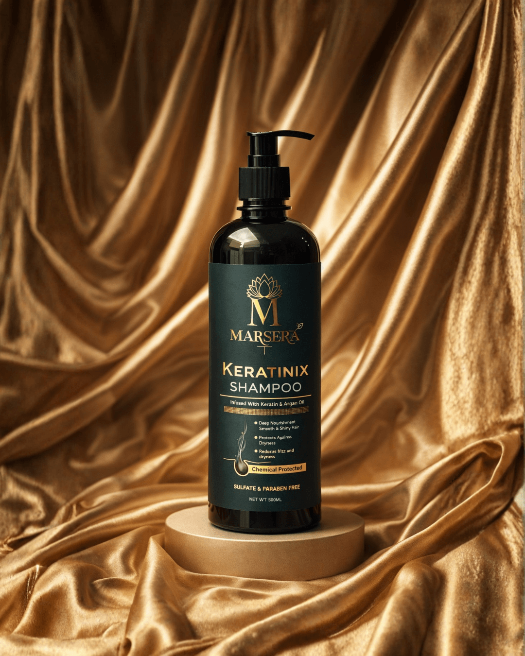 KeratinX KERA Smooth Shampoo 500ml - Sulfate & Paraben Free