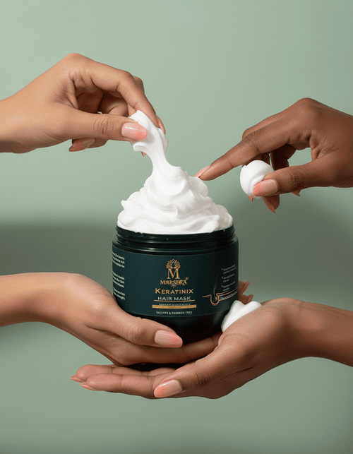 Marsera KeratiniX Hair Repair Mask for Dry & Damaged Hair 500ml